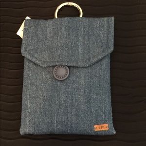 SJC Insulated Blue Denim Hip Bag